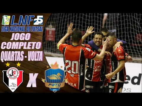 Quartas de Final | JOGO COMPLETO Joinville X Pato | Jogo de Volta | LNF 2020 (24/11/2020)