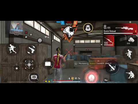 free fire day 227 lone wolf full shot gameplay B2K AWM headshot