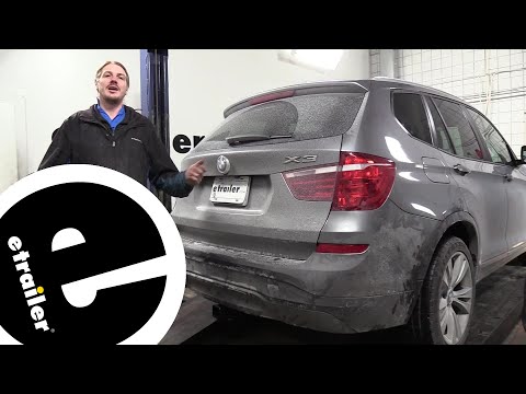 etrailer | How to Install the Curt Trailer Hitch Receiver on a 2017 BMW X3