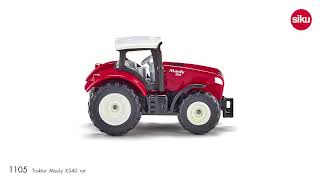 SIKU Blister - tractor Mauly X540 rojo