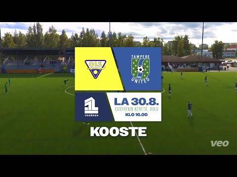 KOOSTE: OLS – Tampere United / Ykkönen / 30.8.2025 / Castrenin kenttä