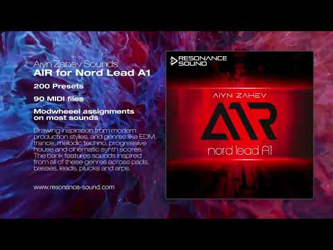 Aiyn Zahev Sounds - Project AIR | Nord Lead A1 Presets