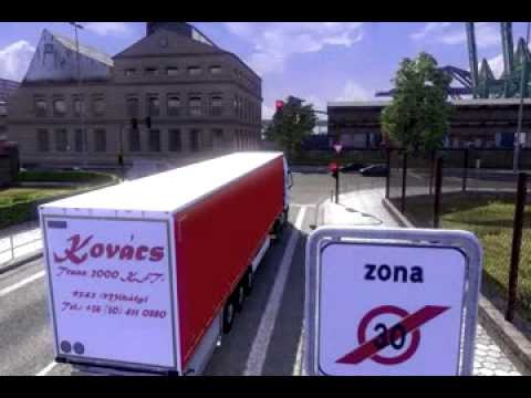Kovács Trans 2000KFT már az Euro truck simulator 2-ön is