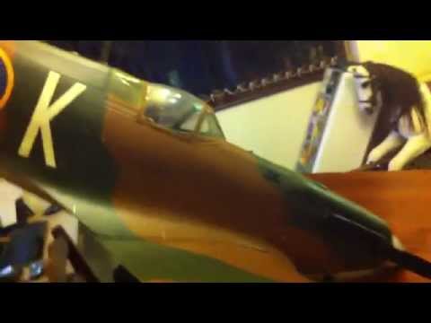 rc spitfire mk 1 1/4 scale for sale    SOLD