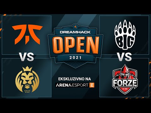 [UŽIVO] [DreamHack Open 47] - 1/2 finale - Fnatic vs Mad Lions & BIG vs forZe - TV Arena Esport