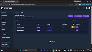 Cara kelola data profile (paket internet)