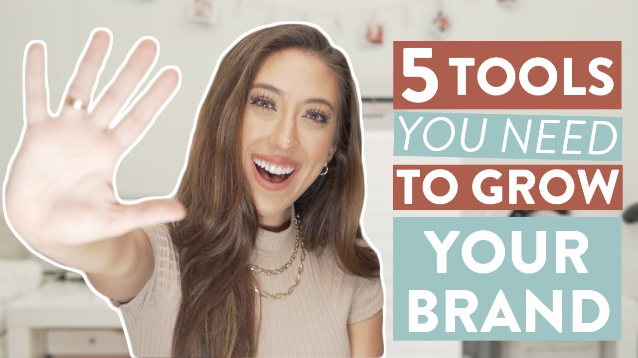 MUST HAVE PROGRAMS FOR YOUTUBER & INFLUENCERS | The 5 Things You Need To Grow Your Brand!
