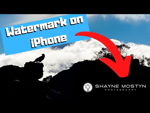 How to watermark photos on iPhone for free | 2020