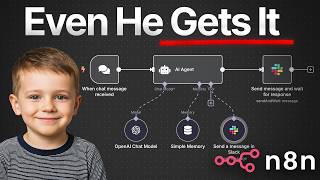 How I'd Teach a 5 Year Old to Build AI Agents (No Code, n8n)
