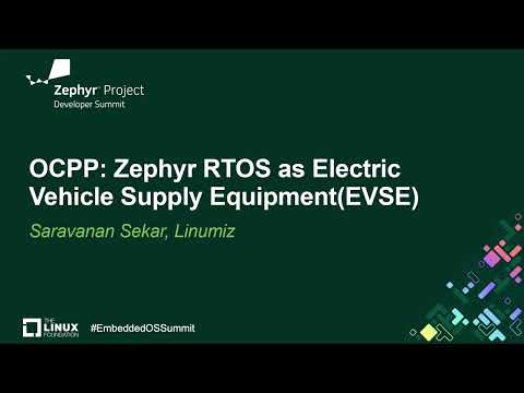 Video: OCPP: Zephyr RTOS as Electric Vehicle Supply Equipment (EVSE)