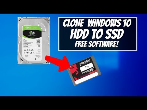 How to CLONE Windows 10 HDD to SSD for Free!
