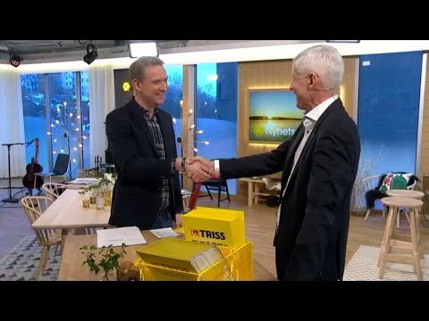 Jesper till trisskraparen: "Du får svära hur mycket du vill" - Nyhetsmorgon (TV4)
