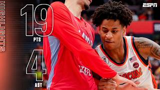 HIGHLIGHTS from Kiyan Anthony's FIRST START with Syracuse 🎥 19 PTS & 4 AST 🍿 | ESPN CBB