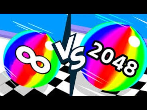 Ball Run 2048 Merge Number vs Ball Run Infinity vs Chain Cubes - iOS Android all levels gameplay