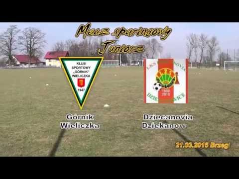 Sparing: Górnik Wieliczka -   Dziecanovia Dziekanowice 5-1 21.03.2015