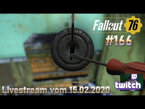 Fallout76 -deutsch- 166 - Das vor mir hier noch keiner am Schloß gefummelt hat