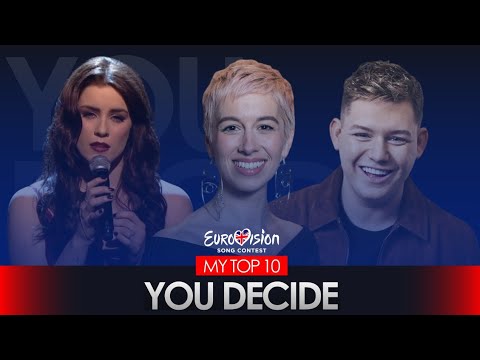 My Top 10 - Eurovision: You Decide 🇬🇧 (2016-2019)