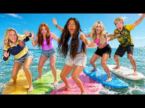LAST To FALL OFF The SURFBOARD * Who Will Win?*🏄‍♀️☀️