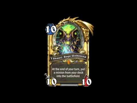 Gorge Your Hatred  Embrace Your Rage! - Y'Shaarj, Rage Unbound - Hearthstone