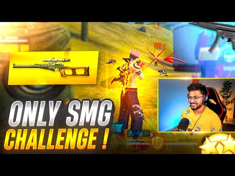 😳 Only SMG Challenge In Free Fire 🔥 Impossible Booyah - MBG ARMY