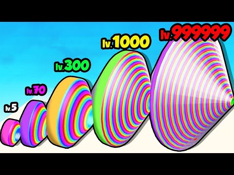 Circle Up Funny Gameplay Level Up Circles NOOB vs PRO vs HACKER