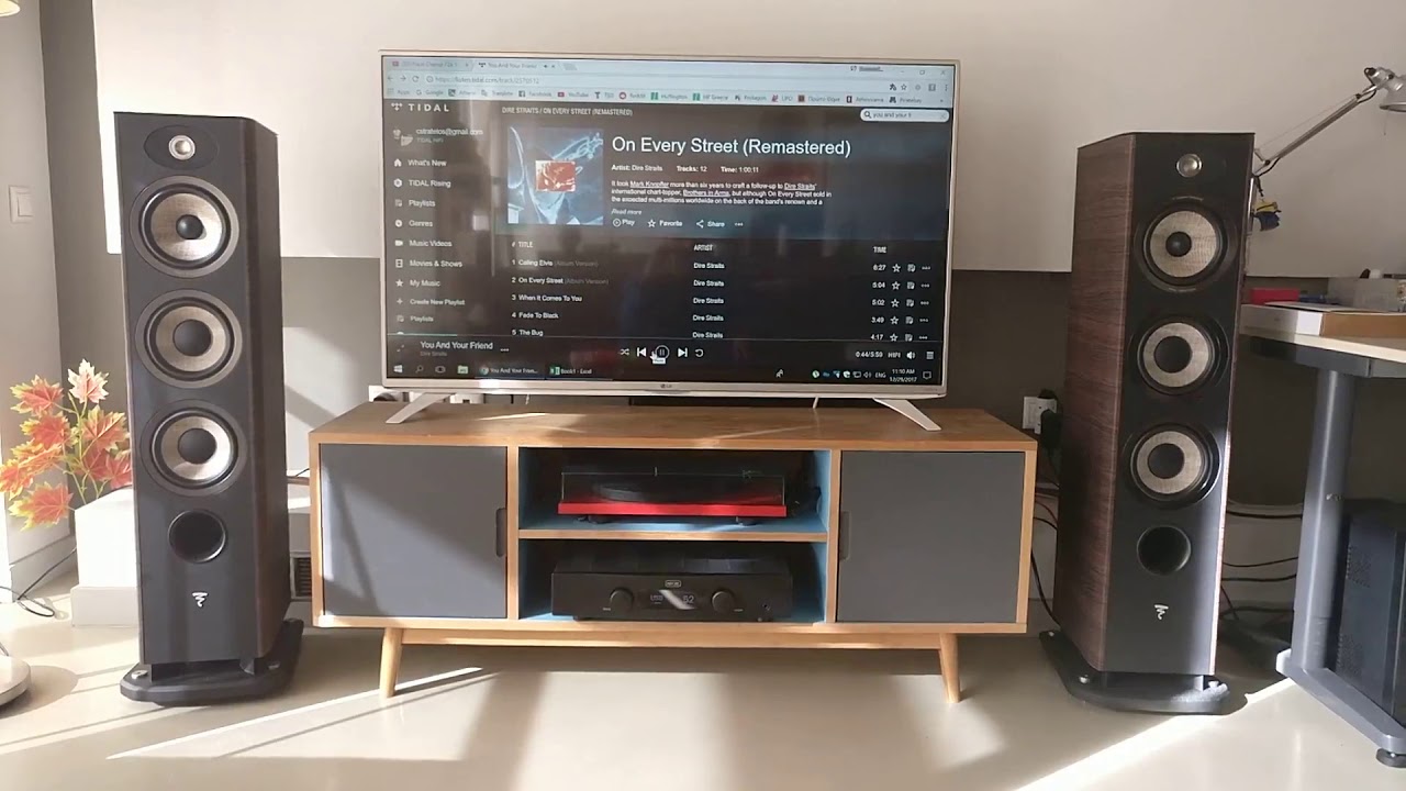 Hegel Röst | Focal Aria 926 | Tidal: Dire Straits - You and your friend