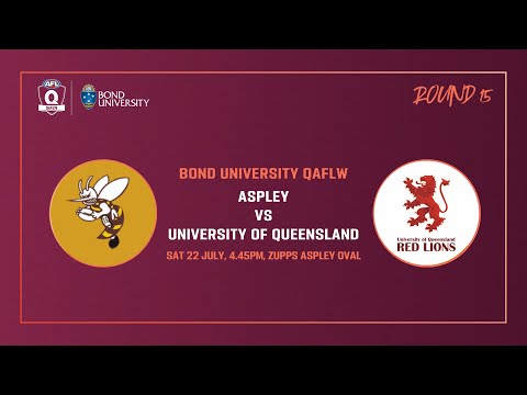 QAFLW ROUND 15 - Aspley v University of Queensland