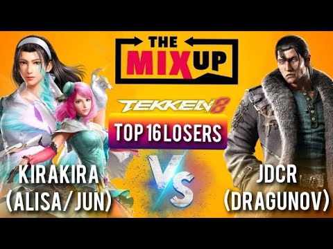 Kirakira (Alisa/Jun) VS. JDCR (Dragunov) ➤ TWT - The MIXUP 2024 - Tekken 8 - Top 16 Losers