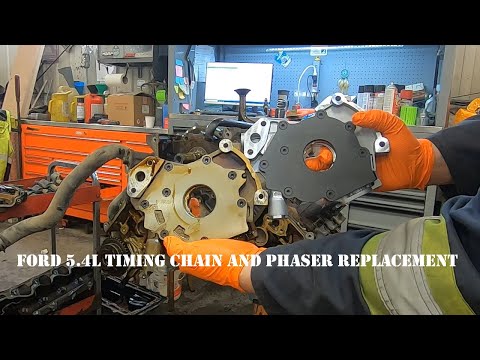 FORD 5.4L 3V TIMING CHAINS AND PHASER REPLACEMENT, THE BUILD-UP FOR INSTALL IN THE 2007 KING RANCH!!
