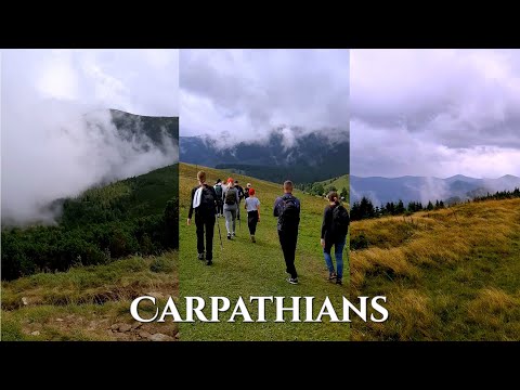 Hiking in the Carpathian Mountains, Ukraine || pt.3