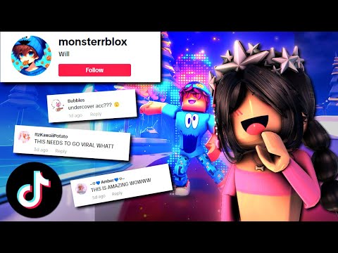 UNDERCOVER as a ROBLOX Tiktok EDITOR for ONE WEEK!