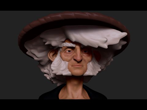 Zbrush Head Sculpt 16