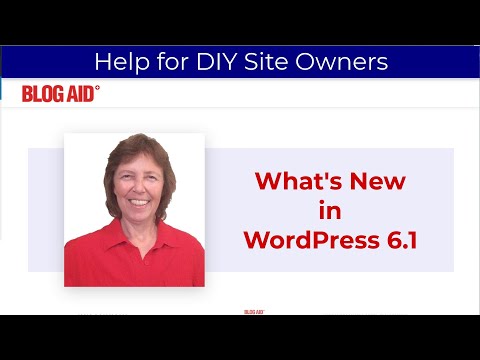New in WordPress 6.1