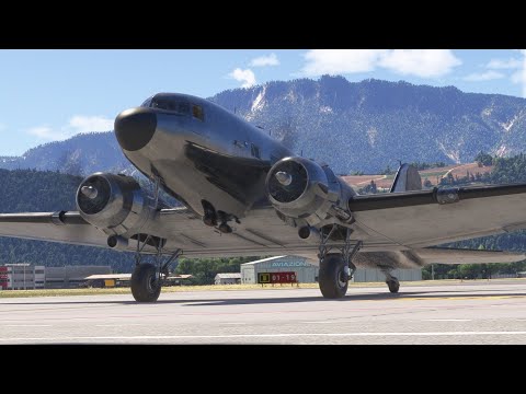 Flying the FREE Asobo Douglas DC-3 Skytrain in Flight Simulator 2024