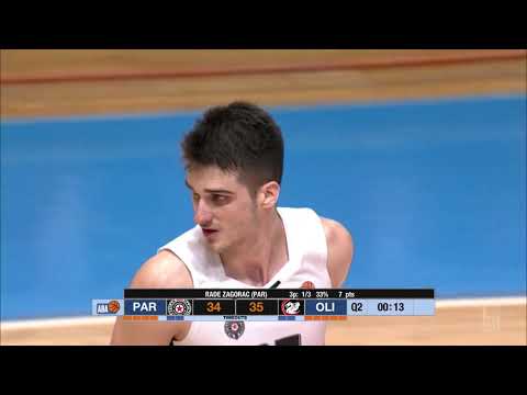 ABA Liga 2018/19 highlights, Round 2: Partizan NIS - Petrol Olimpija (6.10.2018)