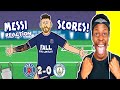 MESSI scores against MAN CITY! (2-0 Champions League 2021-22 PSG Goals Highlights Gueye) React