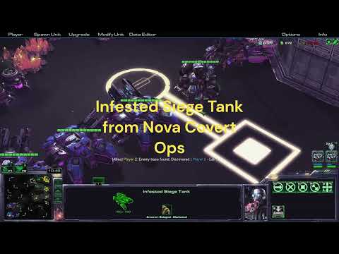 Starcraft 2 Siege Tank All Variants