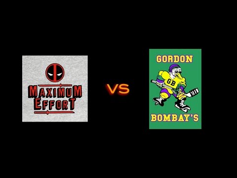 Maximum Effort VS Gordon Bombays - Pool 3 MHKO 2016
