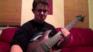 The Acacia Strain- Brain Death (Guitar Cover)