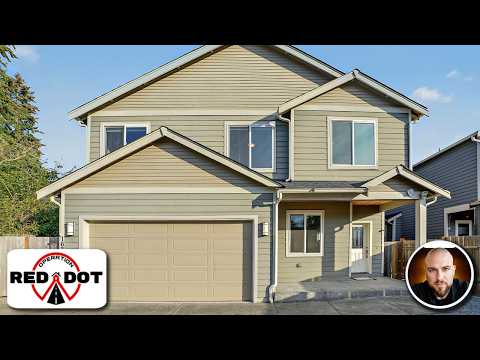 Spacious 5-Bedroom Tacoma Home with A/C, Luxury Upgrades & Large Fenced Backyard – Minutes from JBLM! property video