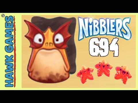 Fruit Nibblers Level 694 Hard - 3 Stars Walkthrough, No Boosters