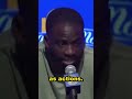 Draymond Green: "Actions are more important than words." #shorts