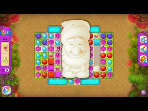 Gardenscapes 965 Super Hard Level - 24 moves - NO BooSTERS