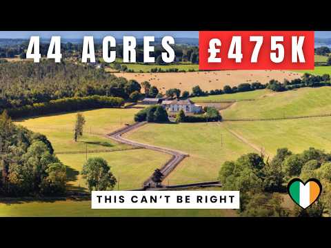 Why Is This Only £475K? Irish Country Estate with 8 Bed Mansion Explained