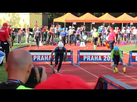 MČR PS Praha 2017 - 100 m př. - Tereza KULŠTEJNOVÁ (SDH Slatiny) 2. pokus