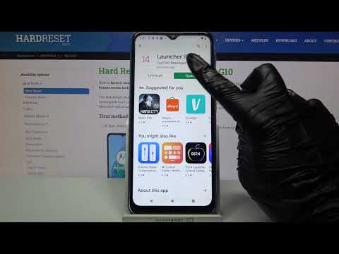 Install iOS Launcher and Apply Apple Layout - MOTOROLA Moto G10