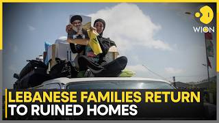 Lebanese families rebuild homes after war devastates thousands across the country
