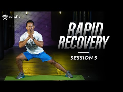 Rapid Recovery Session 5 | Active Recovery Workout at Home | Quick Full Body Stretches | Cultfit