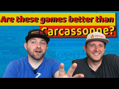 3 Games Better Than Carcassonne | But are they actually?