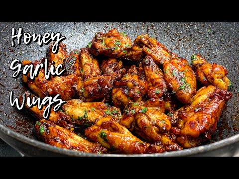 Delicious Honey Garlic Wings